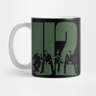 u2 vintage Mug